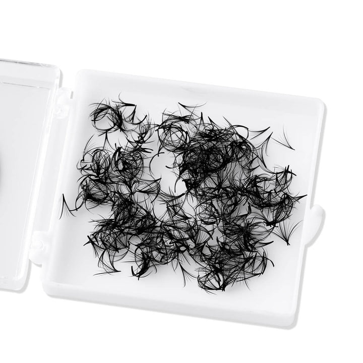 Fast Wispy 7D Premade Fans in Tray for Eyelash Extensions
