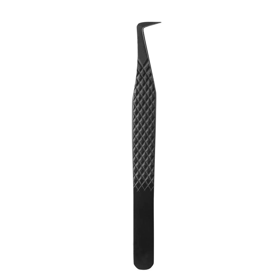 90° Boot Fiber Tip Volume Tweezers SLB-01 - Eyelash Extension Tweezers