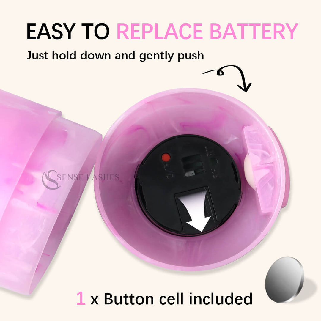 Glue Storage Tank battery replacement, easy to replace button cell