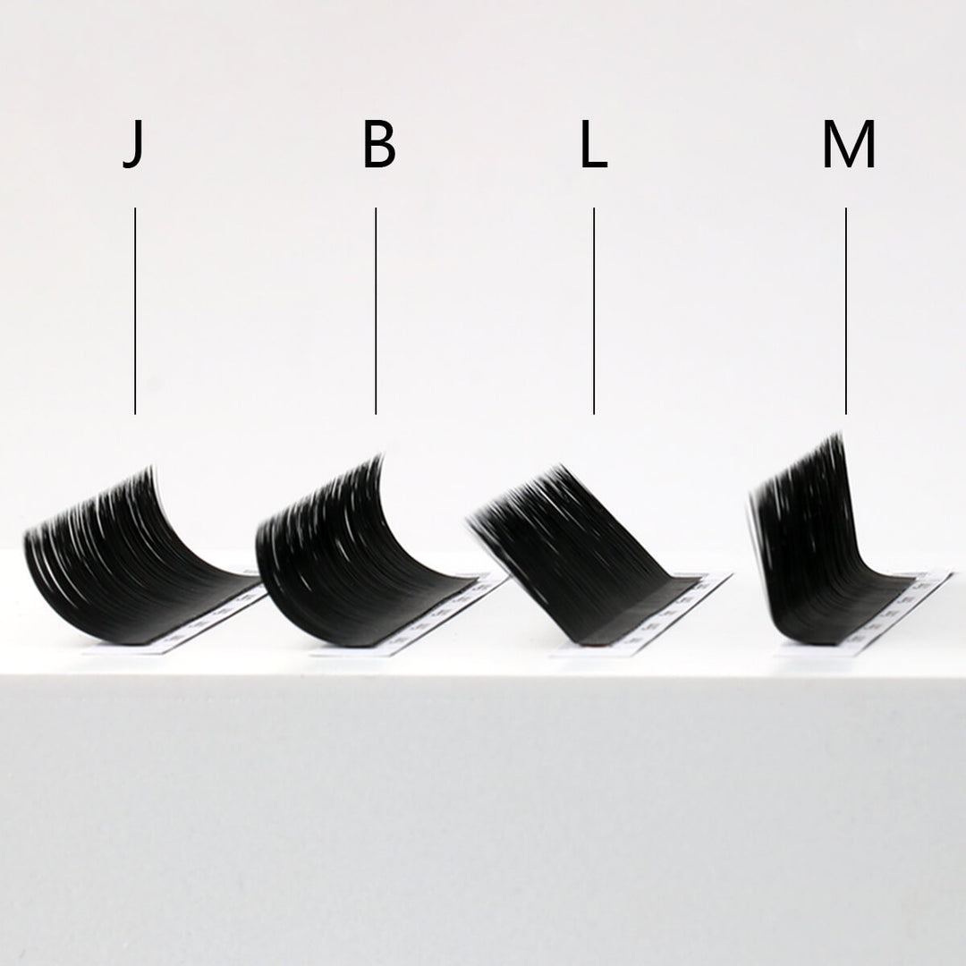 J/ B/ L/ M Curl Cashmere Volume Eyelash Extensions