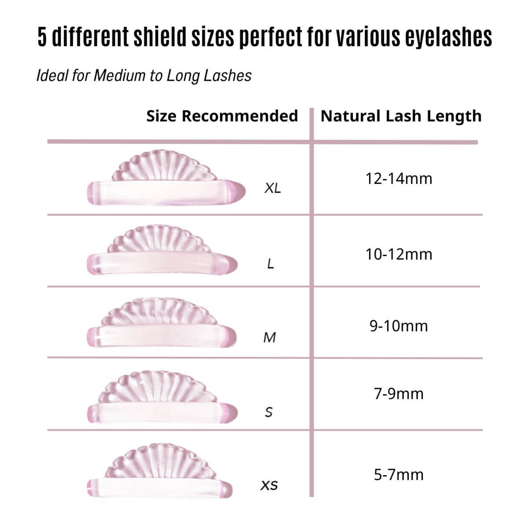 Lash Lift Shields - Round Shape