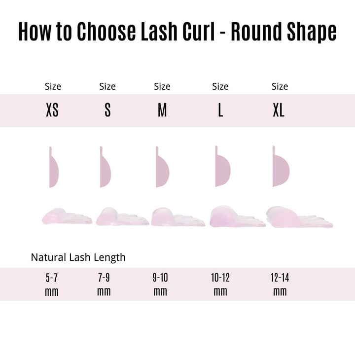 Lash Lift Shields - Round Shape