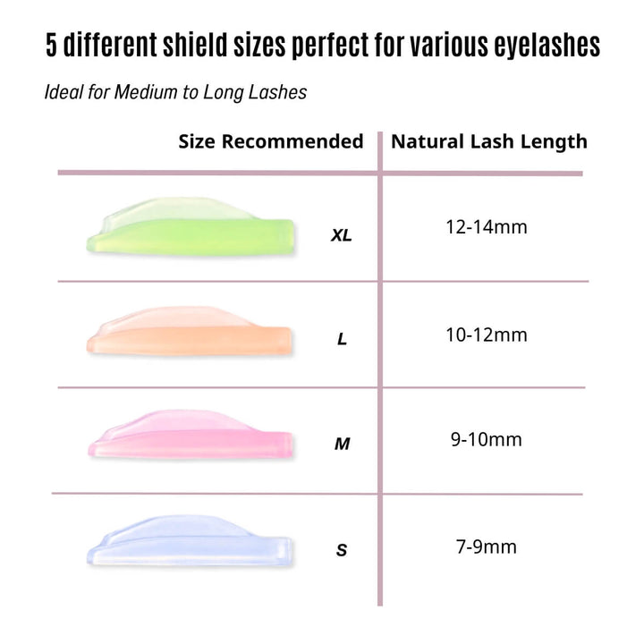 Lash Lift Shields - M Curl