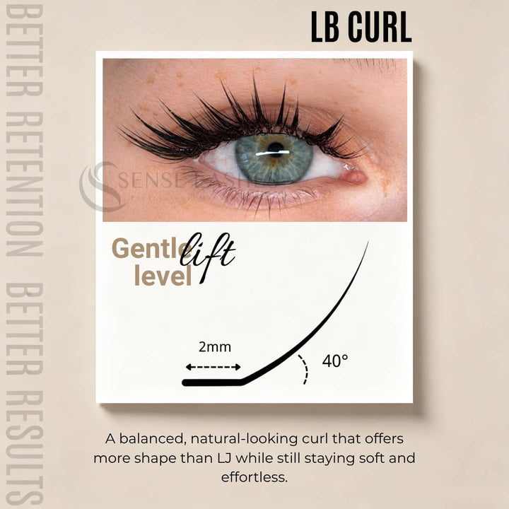 J/B/L/M/LD Curl Cachemire Volume Extensions de Cils en Mèche