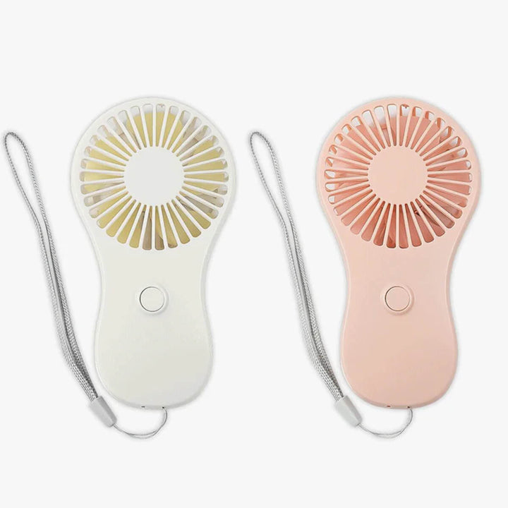 Mini Eyelash Extension Fans in Pink and White Colors 