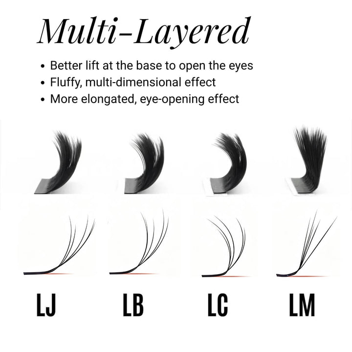 5D Multi Layer Camellia Lashes