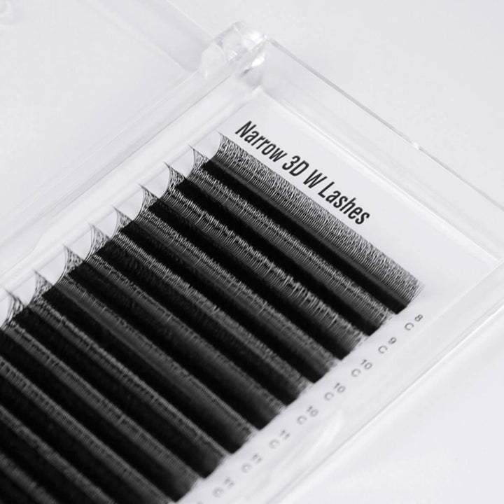 Narrow 3D W Eyelash Extension