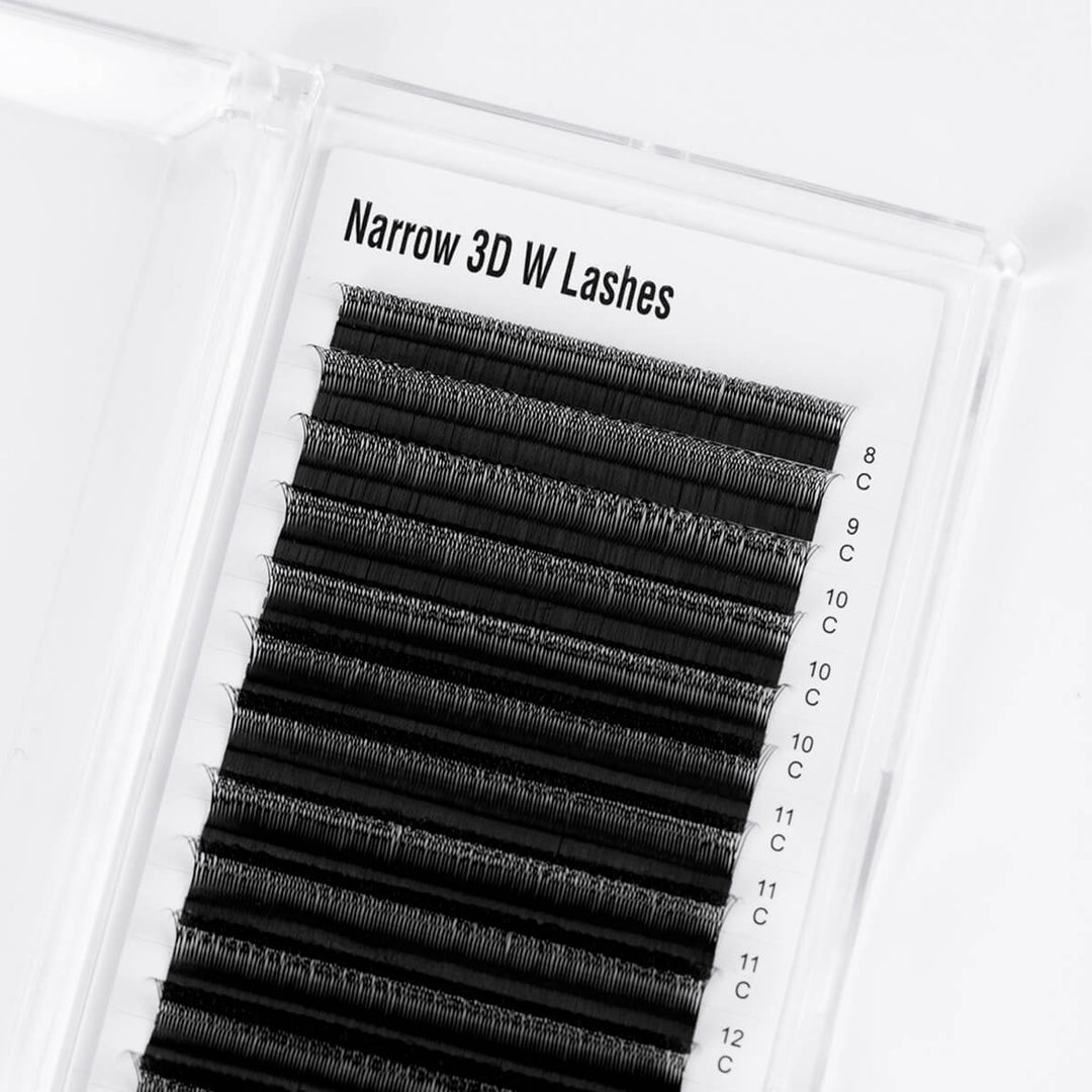 Narrow 3D W Eyelash Extension