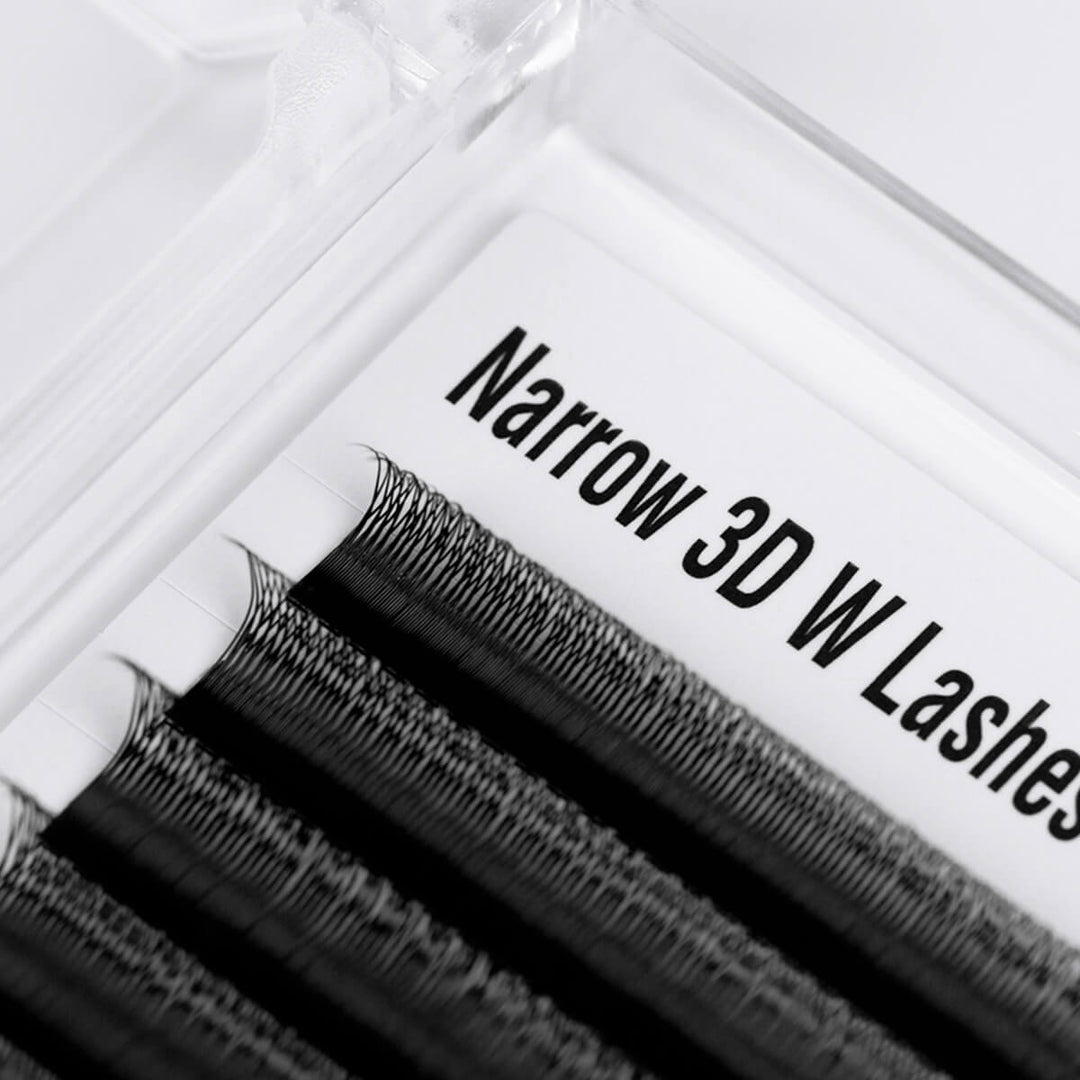 Narrow 3D W Eyelash Extension