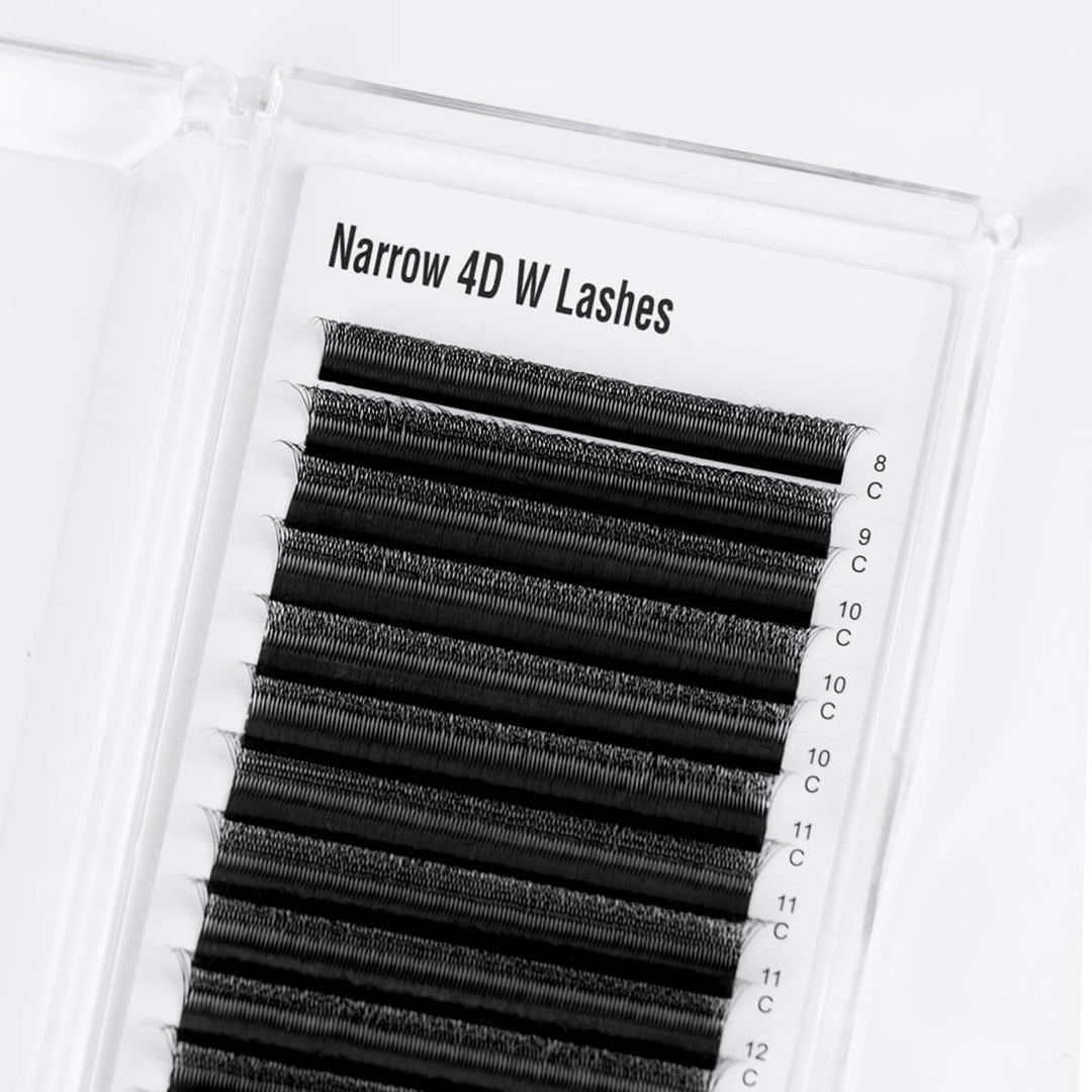 Narrow 4D W Eyelash Extension