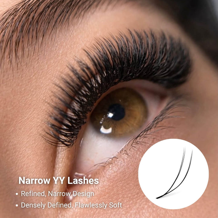 Narrow YY Lashes (U-shaped YY lashes)
