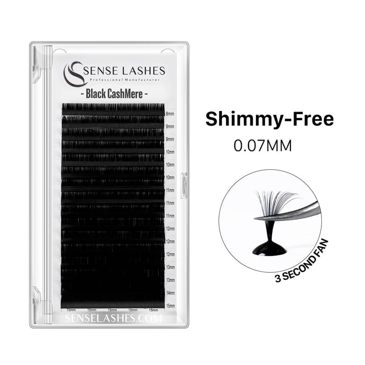 Black Cashmere True Matte Lashes 0.07MM