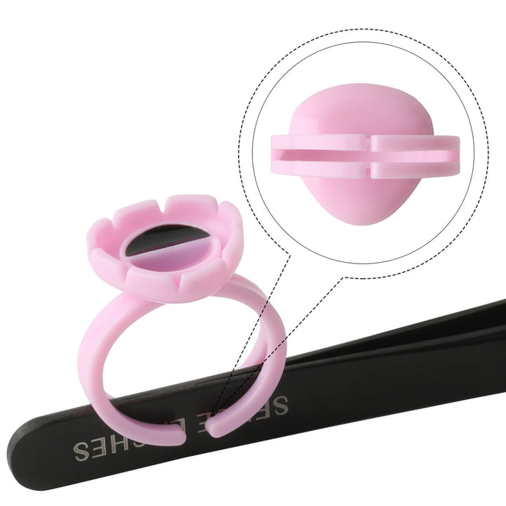 Anillo de Pegamento Inteligente 100 PCS - Clip para Pinzas