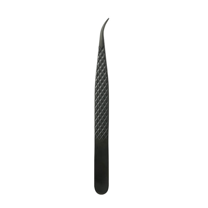 Black Straight Sharp Pointed Tweezers SLB-04 for Eyelash Extensions