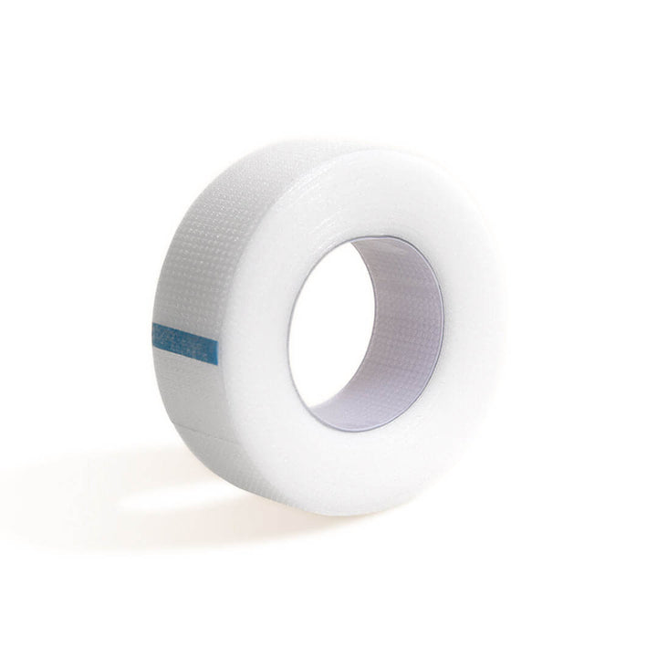 Perforated transparent medical tape for eyelash extension, easy to tear and apply.