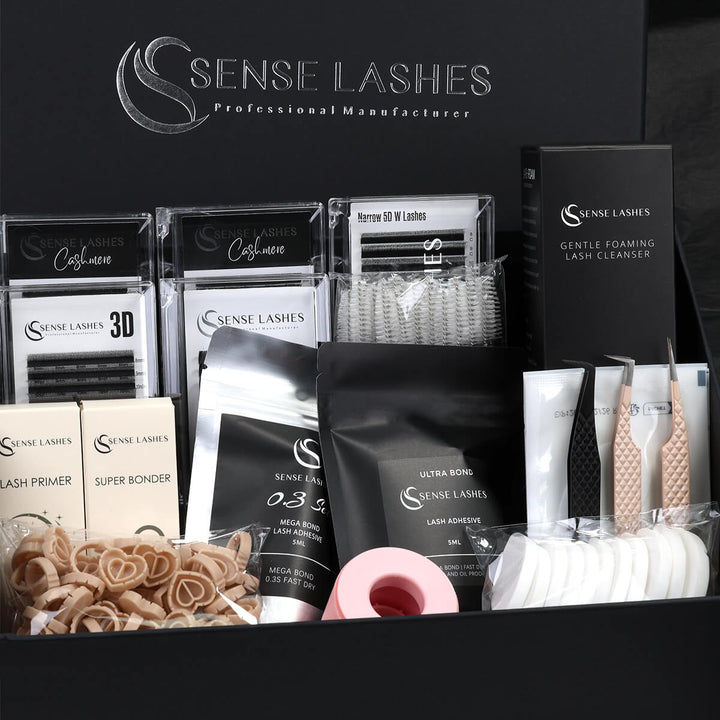 Pink Wimpern Nachsorge-Kits
