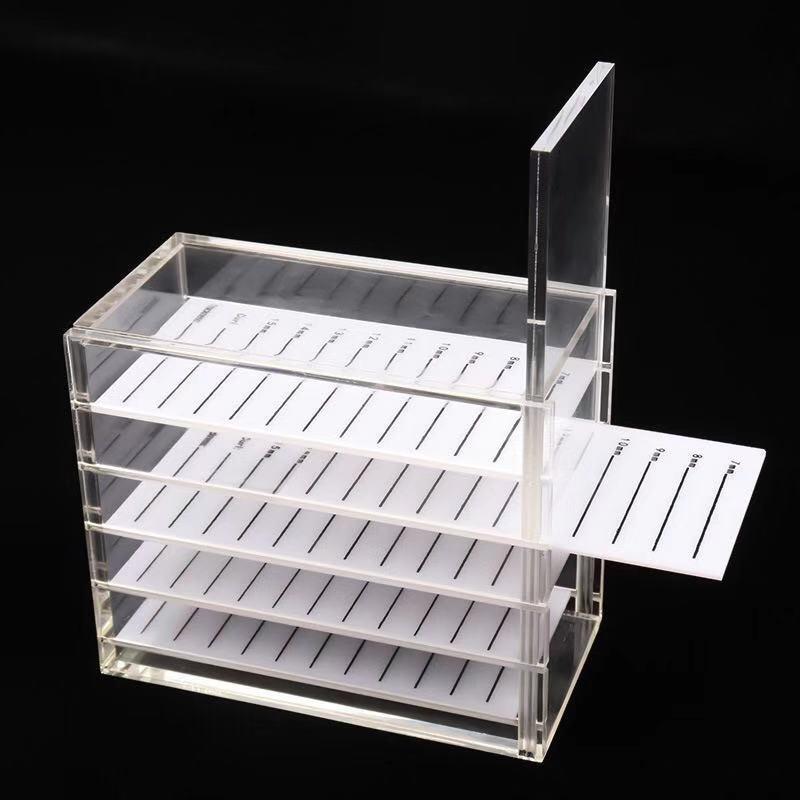 5-layer eyelash storage box for professional lash artists 