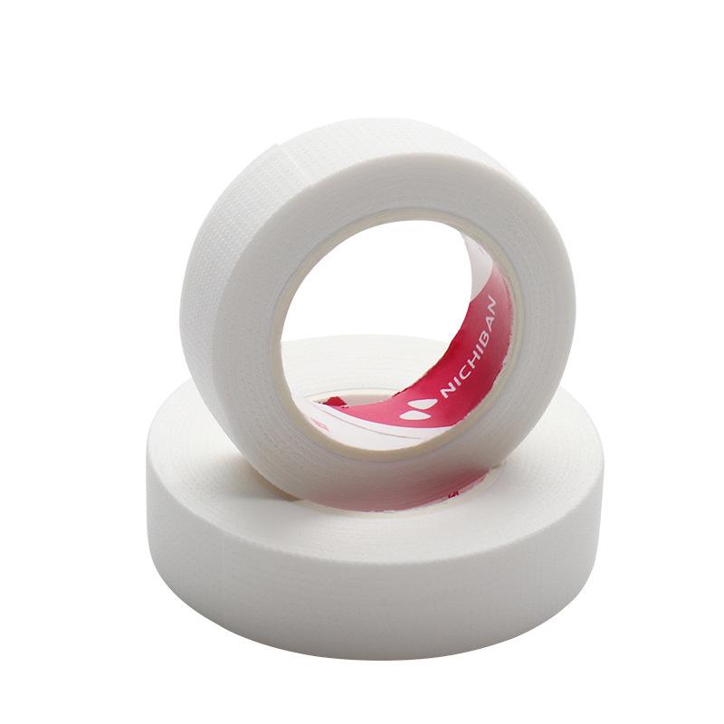 Eyelash extension tape - soft, flexible, hypoallergenic, and latex-free. 