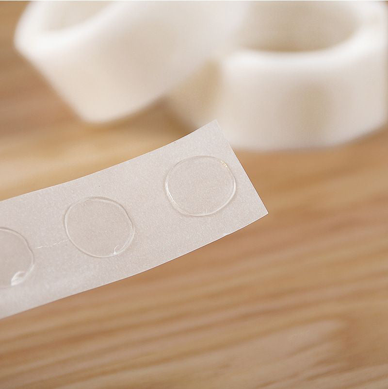 Transparent glue dot tape for balloon decoration 