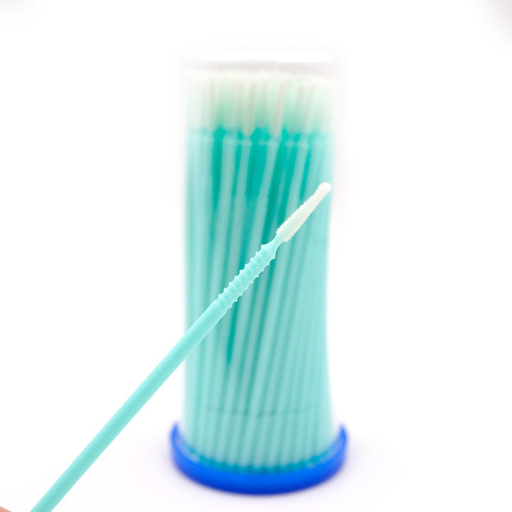 Micro brush swab for precise eyelash extension application - SENSELASHES 