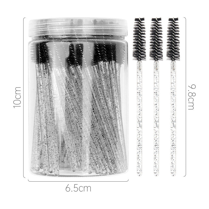 Glitter Mascara Wands | 100pc Salon Lash Brush – SENSELASHES
