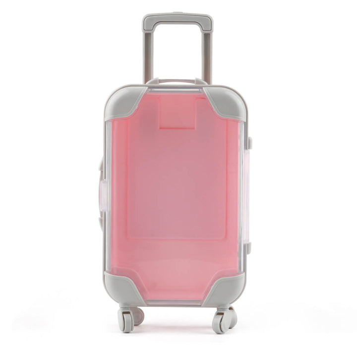 Pink lash aftercare kit suitcase for eyelash extensions care 
