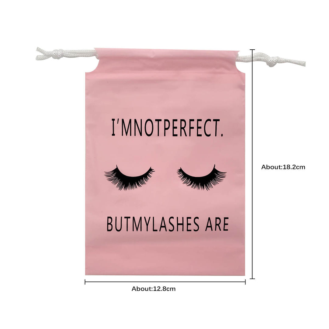 Eyelash Pattern Lash Aftercare Bags - SENSELASHES