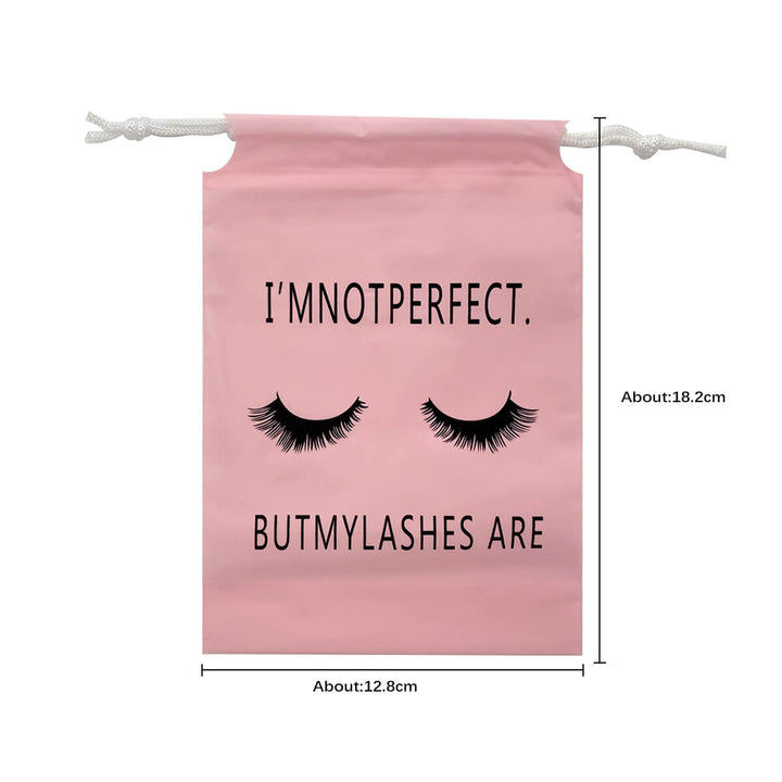 Eyelash Pattern Lash Aftercare Bags - SENSELASHES