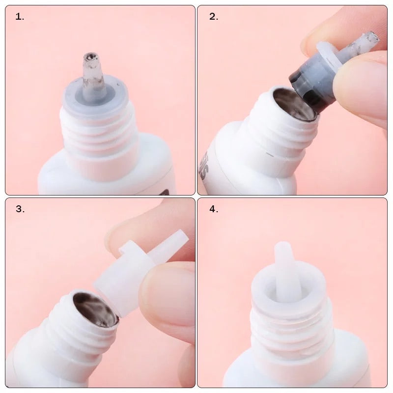 Replacement Nozzles for Lash Gule (100PCS/PACK) - SENSELASHES
