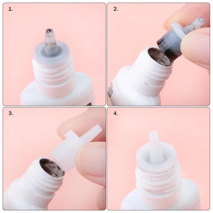 Replacement Nozzles for Lash Gule (100PCS/PACK) - SENSELASHES