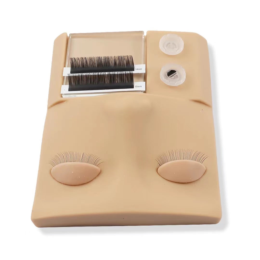 Multifunctional Mannequin Replacement Eyelids with Eyelash Extensions 